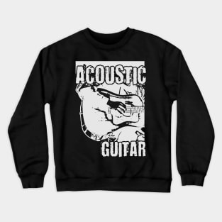 Acoustic guitar Crewneck Sweatshirt